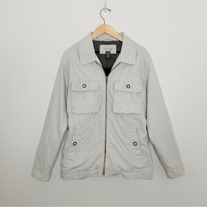 VTG Urban Up Pipeline Men’s Canvas Barn Field Jacket Y2K Wool Lined grunge